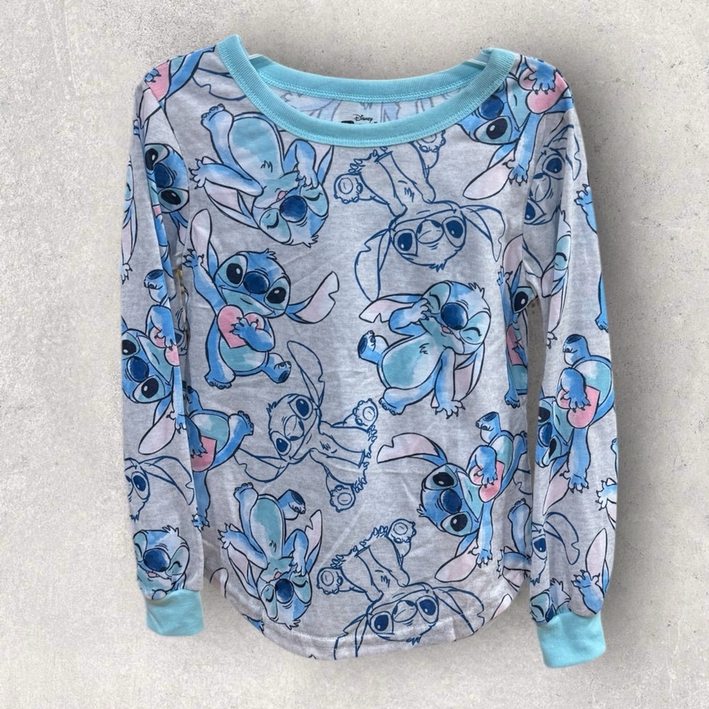 Disney Stitch Pajama Set | Girls Size 6/6X | New w/ Tags | 2-Piece Sleepwear